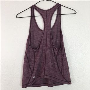 Lululemon Train Times Tank Heathered Adobe